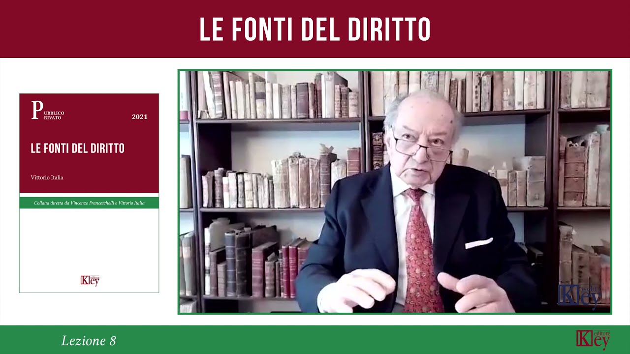 Le fonti del diritto - Lezione 8 - Gli statuti delle Regioni speciali ed ordinarie