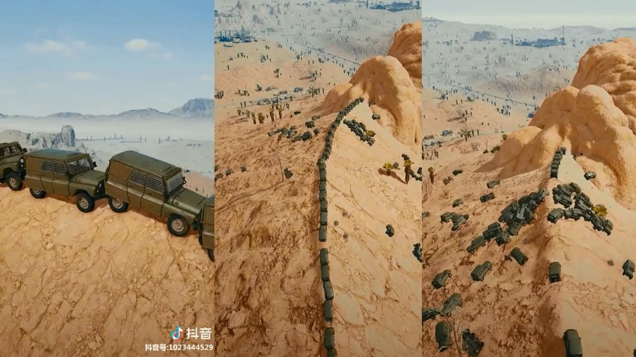 【吃鸡搞笑合集】在游戏里盖起了万里长城？除了吃鸡啥都行系列！#PUBG