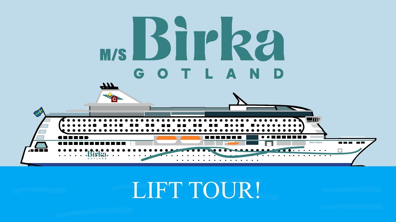 Tour of the Elevators onboard M/S Birka Gotland (MacGregor Kone)