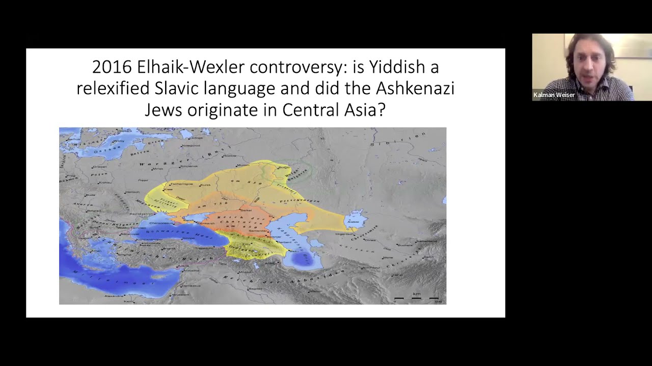 CIYCL YIDDISH CULTURAL PROGRAMMING - The Origins of Yiddish Language and Ashkenazic Jews - K. Weiser