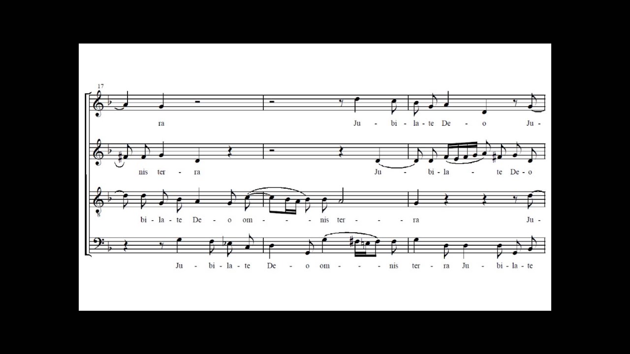 Adriano Banchieri - Jubilate Deo