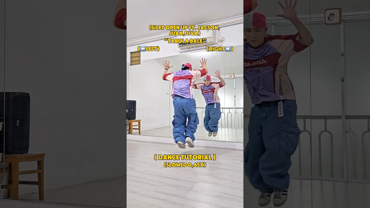 Dance Tutorial Slow Version (Slowed 0,65) - &ldquo;TABOLA BALE&rdquo;  #tabolabale #dancetutorial #tutorial