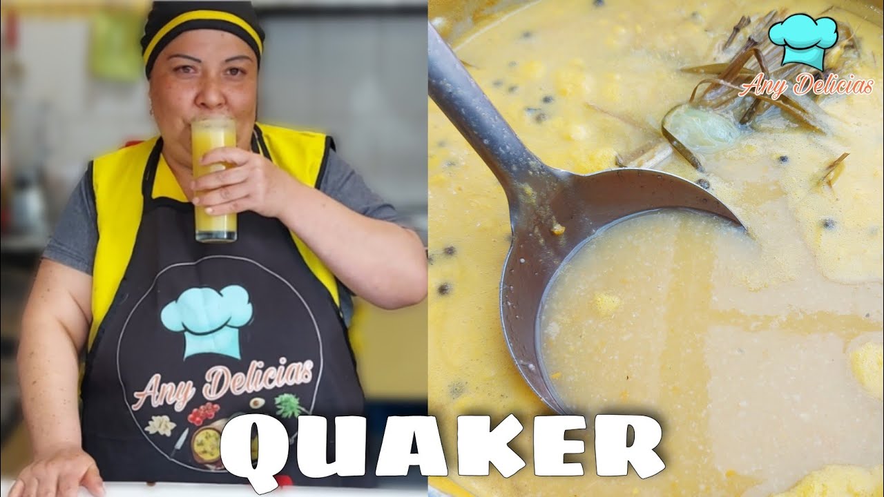 Colada de Avena QUAKER ( Maracuya & Piña) 😋 Bebida refrescante