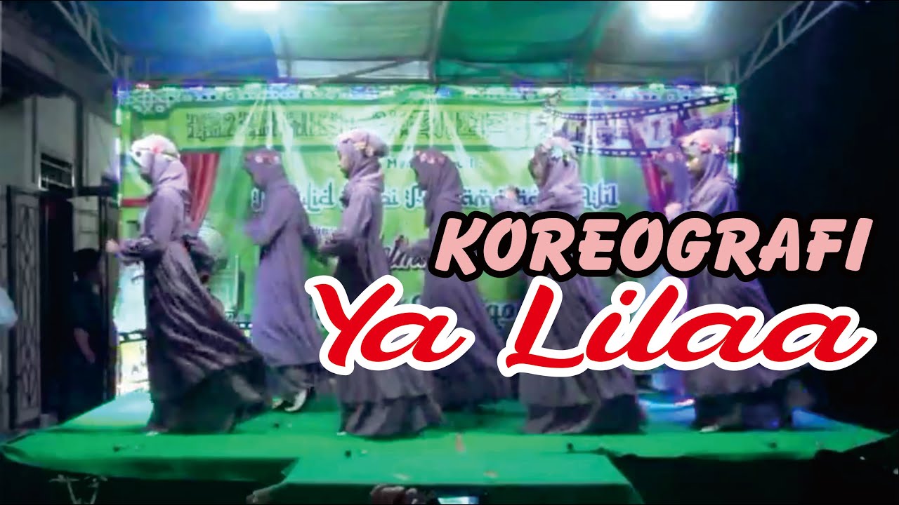 PENAMPILAN MEMUKAU GERAKAN KOREOGRAFI YALILA SANTRI MUSHOLLA AL ISTIQOMAH