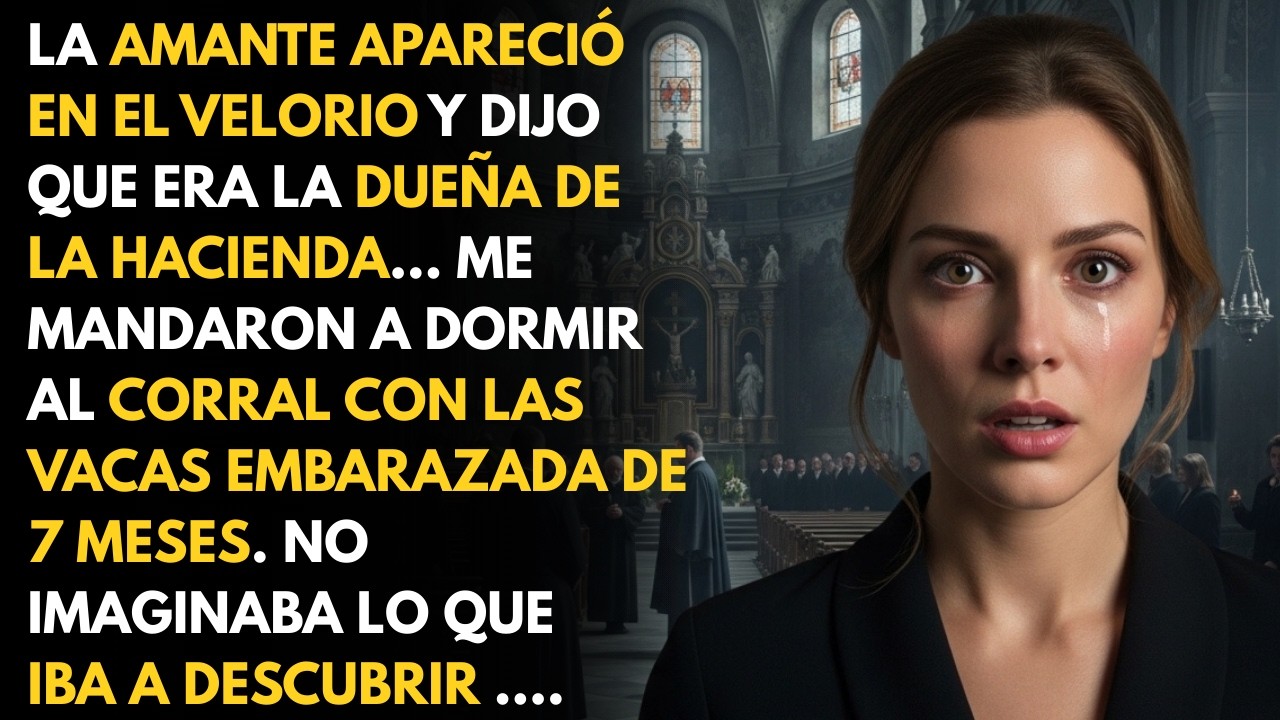 En el funeral de mi esposo una mujer apareció con un testamento y me quitó todo en un solo día