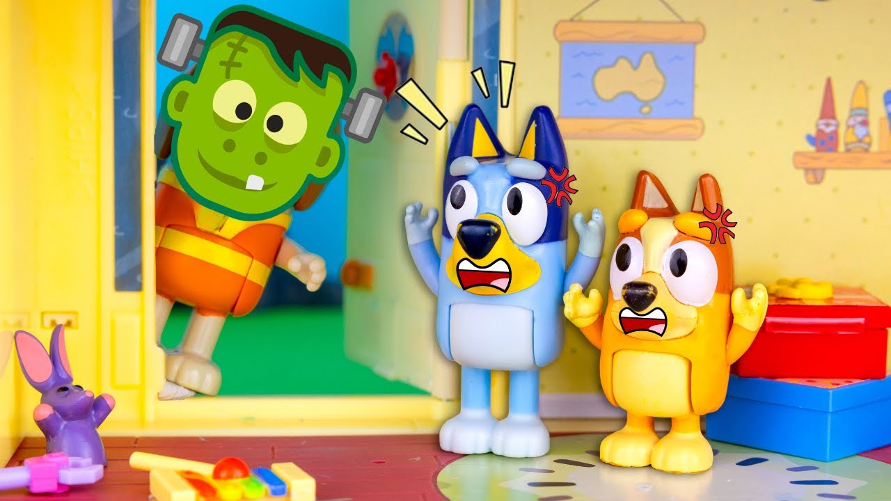 ¡BLUEY No Abras la Puerta! Reglas de seguridad | Historia en Español