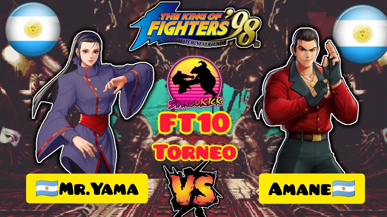 🔥Un Duelo que Promete Sangre🔥🇦🇷Mr.Yama🇦🇷🆚🇦🇷Amane🇦🇷 FT10 Torneo Sulamerica #kof98 