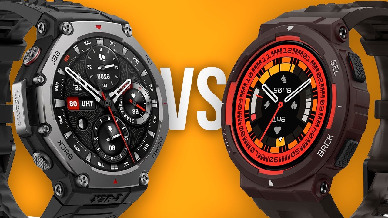 Comparativo: AMAZFIT T-REX 3 vs AMAZFIT ACTIVE EDGE - Quais as diferenças? Qual comprar?