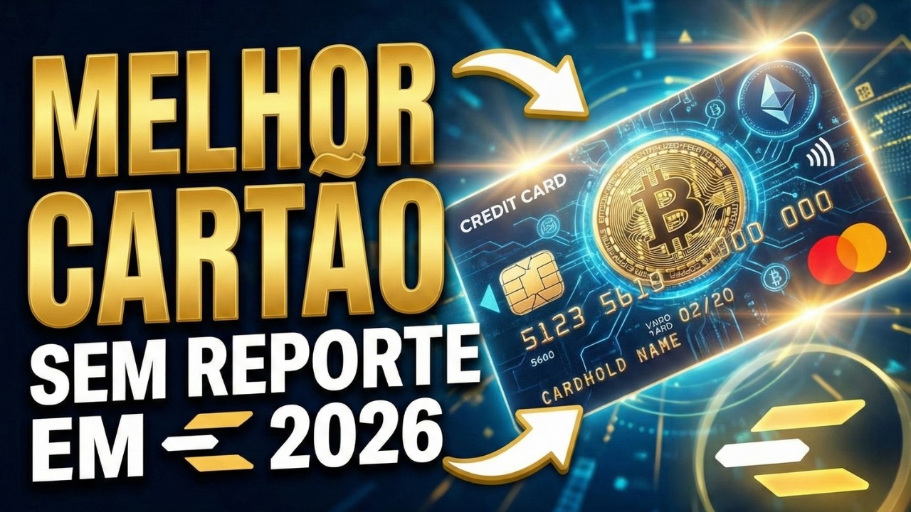 Melhor cartão cripto sem reporte em 2026