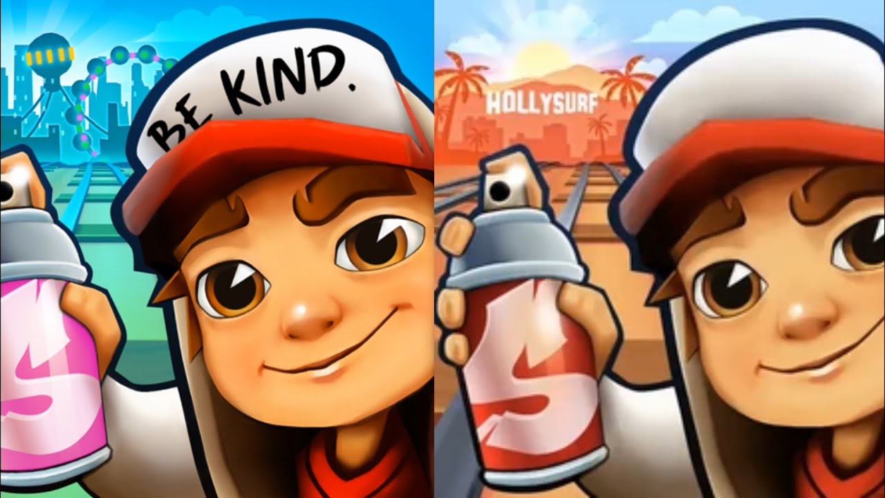 Subway Surfers : Hollywood 🆚 Las Vegas 2026 City comparison 