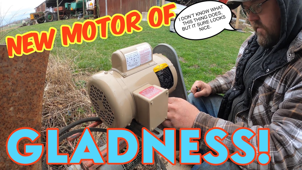 NEW Grain bin MOTOR of GLADNESS!!!