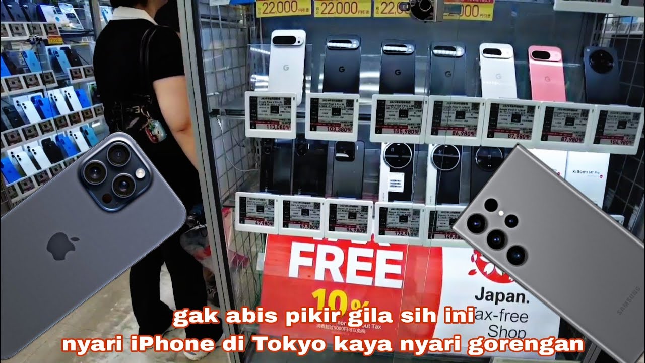 Hunting Smartphone Murah di Tokyo Akihabara