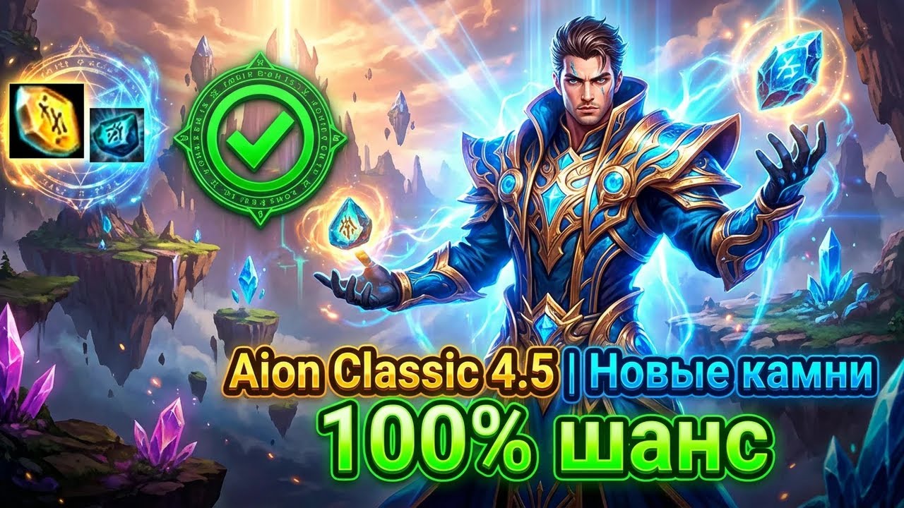 ОНИ СДЕЛАЛИ ЭТО! 100% шанс камней в Aion. Что КУПИТЬ прямо сейчас?