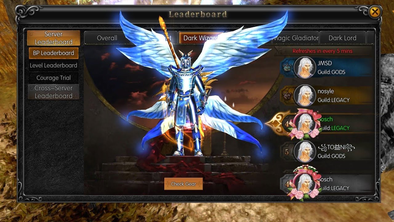 MU Monarch - Secret of Crafting Good Option Wing