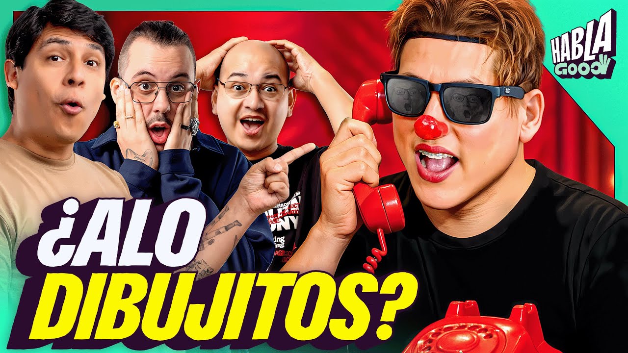 LLAMAMOS A LOS DIBUJITOS CON CHUPETIN TRUJILLO | HABLA GOOD