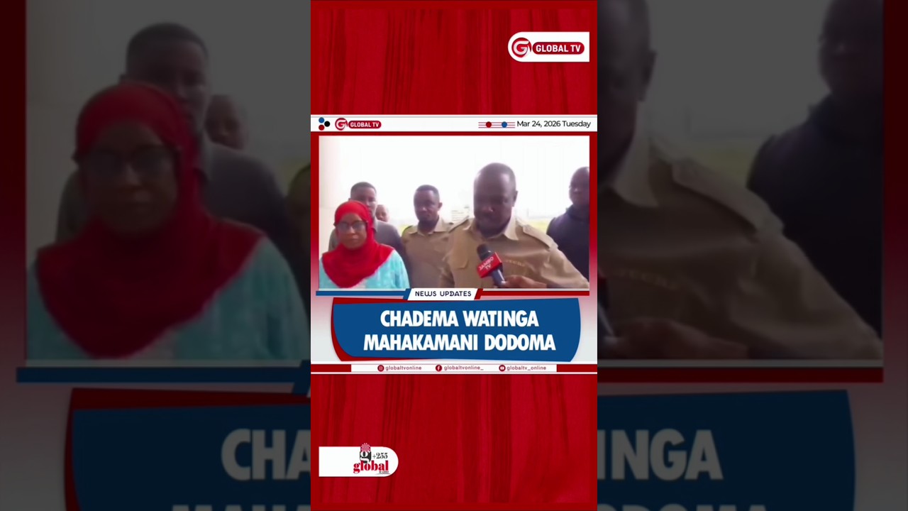 CHADEMA WATINGA MAHAKAMANI DODOMA LEO🤔 #shortsviral #chadema #mahakamani #breaking #globaltv