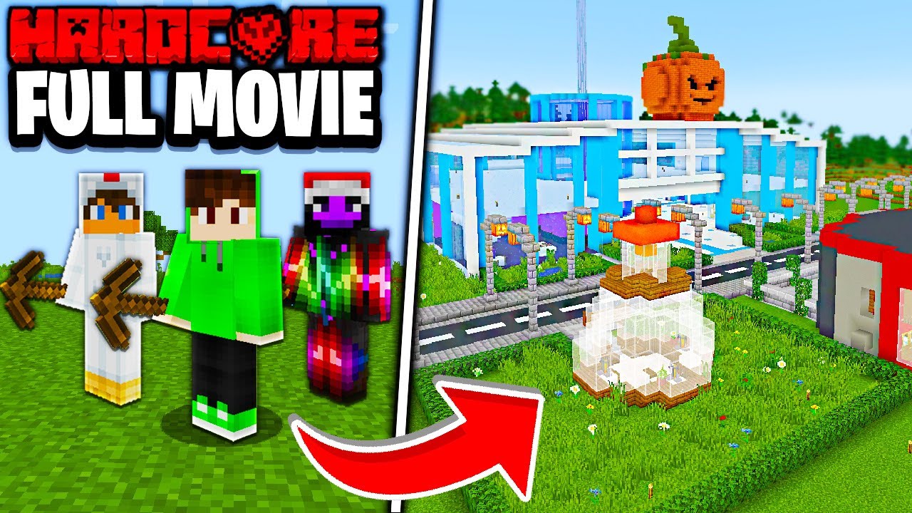 We Survived 1,000 Days in Minecraft! (FULL MOVIE)