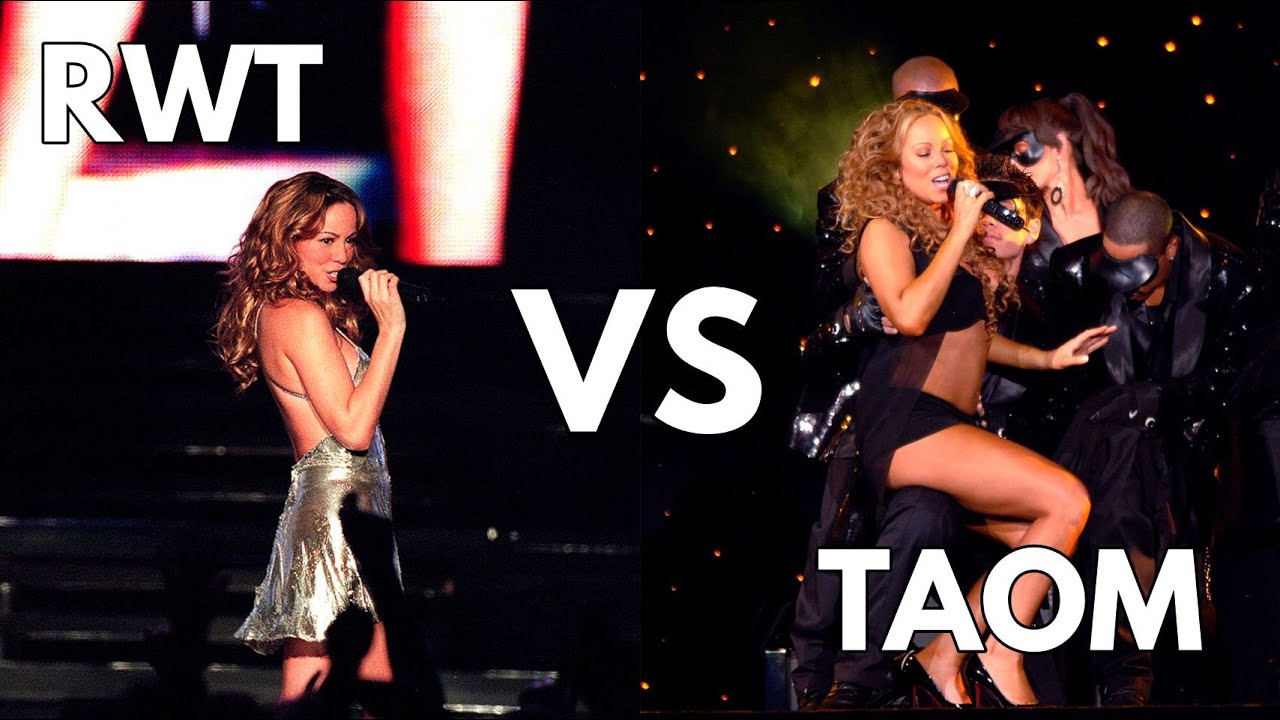 Mariah Carey - Rainbow World Tour vs. Adventures of Mimi - Belting Battle (G#4 - F5)