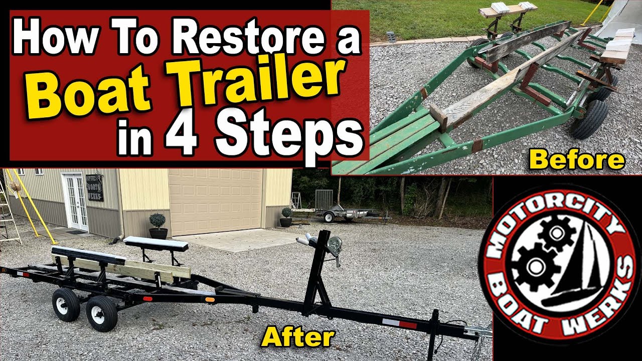 How to Restore a Boat Trailer in 4 Easy Steps (Ep92)