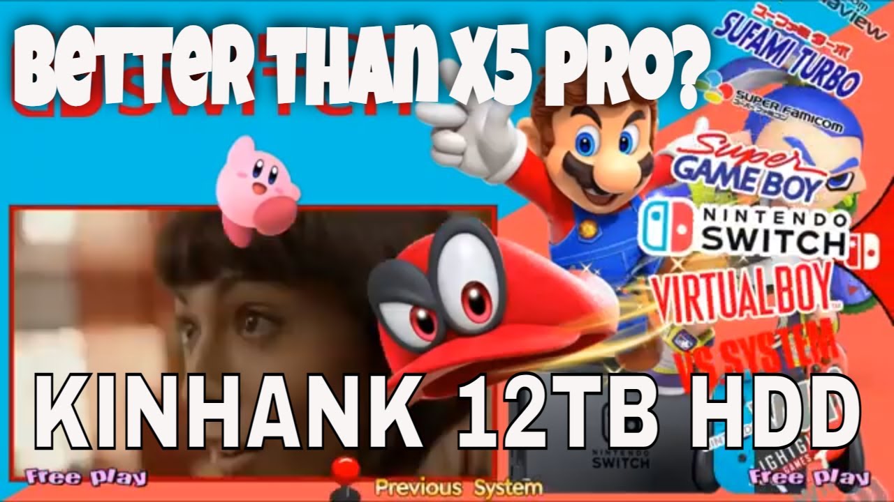 KINHANK 12TB HDD HYPERSPIN ATTRACTION - 420 SYSTEMS! WOW!!
