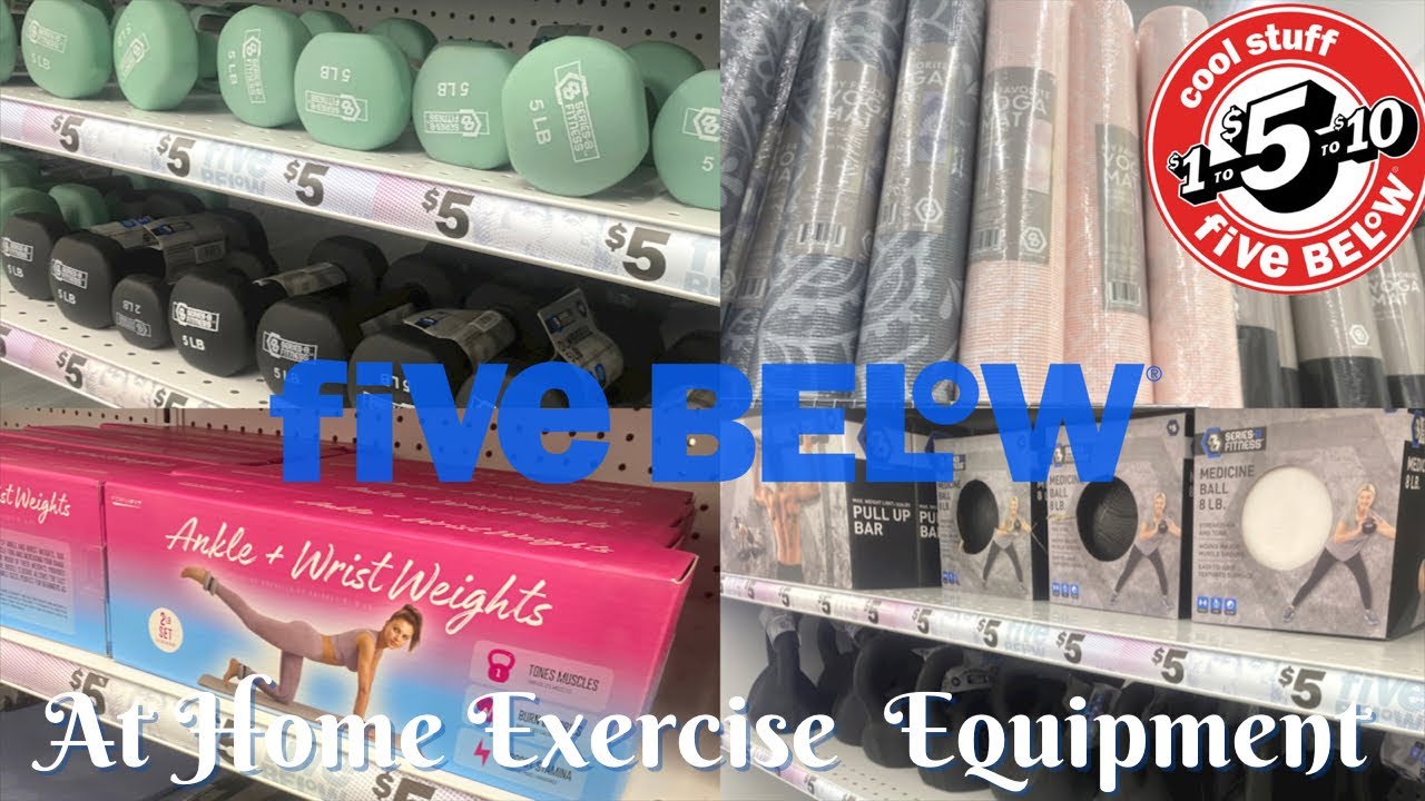 Five Below Fitness Equipment Haul #fivebelow