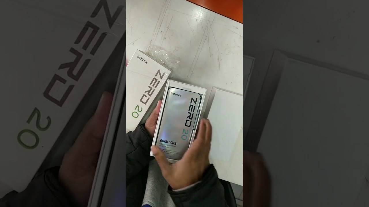 Infinix Zero 20 60 MP Salfie Or Gaming Processor G99 Unboxing