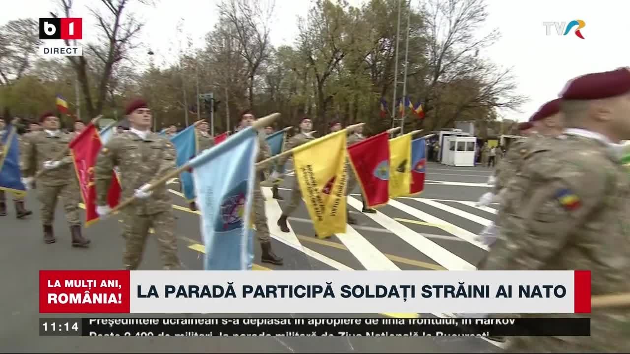 IMNUL ROMÂNIEI: A ÎNCEPUT PARADA DE 1 DECEMBRIE_Știri B1TV_1 dec. 2023