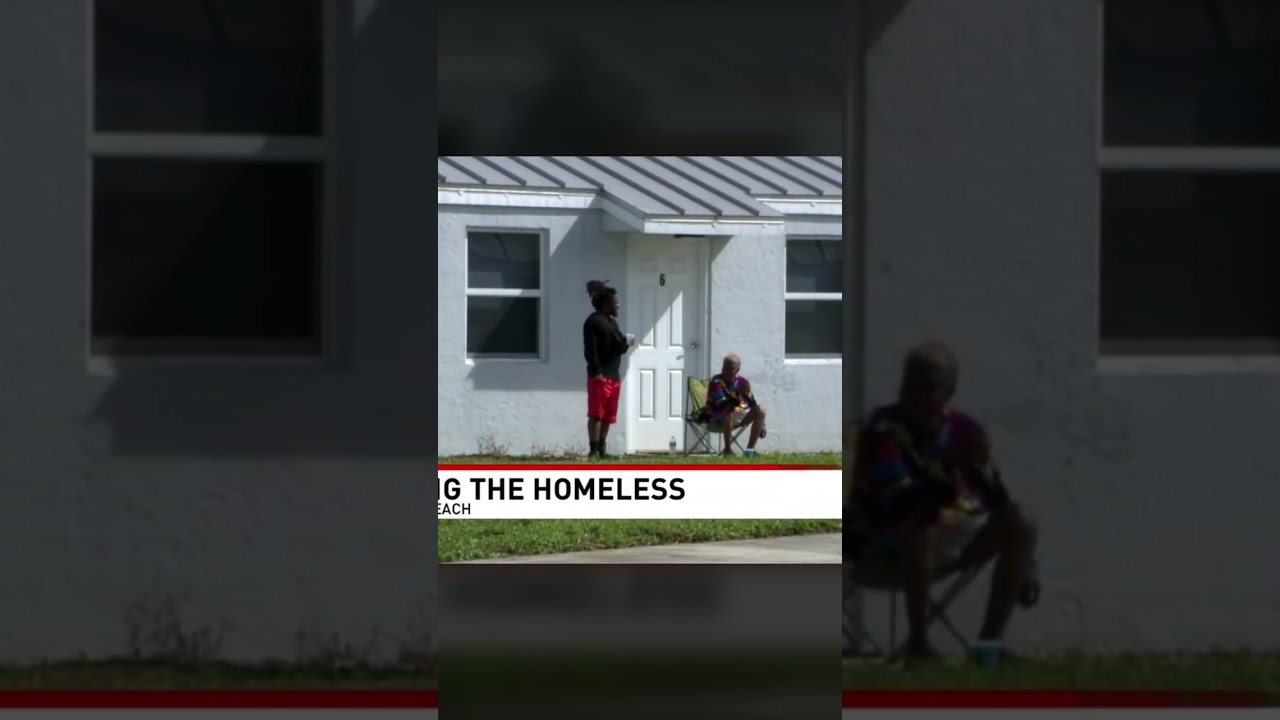 West Palm Beach houses 40 people suffering from homelessness
