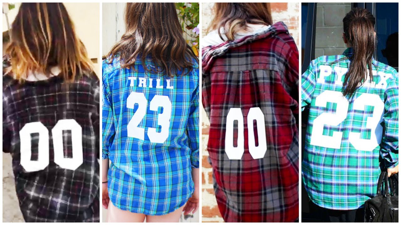 DIY Kylie Jenner Flannel