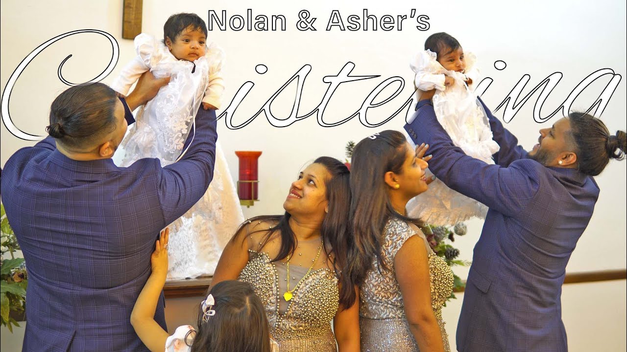 Nolan & Asher's Christening | Baptism highlights | Swindon UK | UK | NJ captures Swindon videography