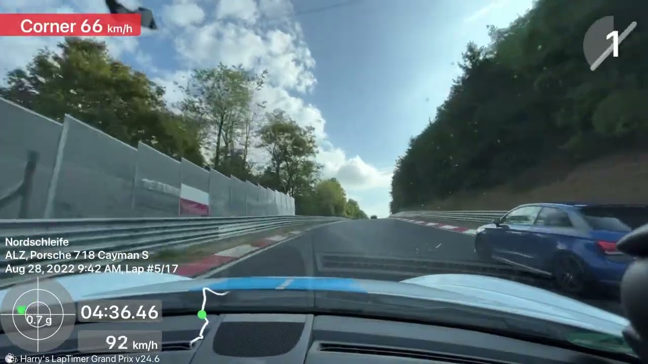 Nurburgring Nordschleife Lap - 9:19 Bridge to Gantry