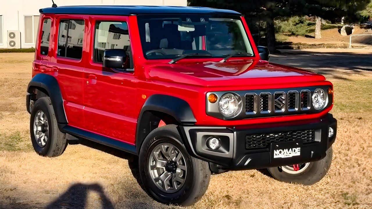 New 2025 Suzuki Jimny Nomade | Red Color | Exterior and Interior