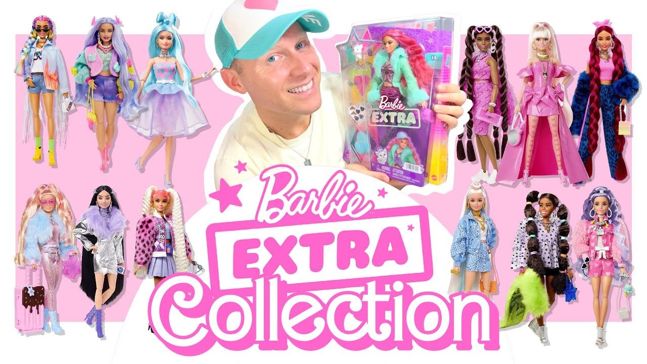 My (almost) Complete Barbie Extra Collection! 🎀 (including the elusive number 21!)