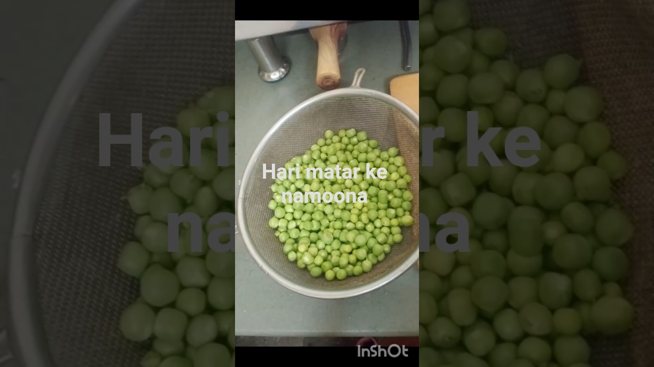 up style Hari matar ke namoona 