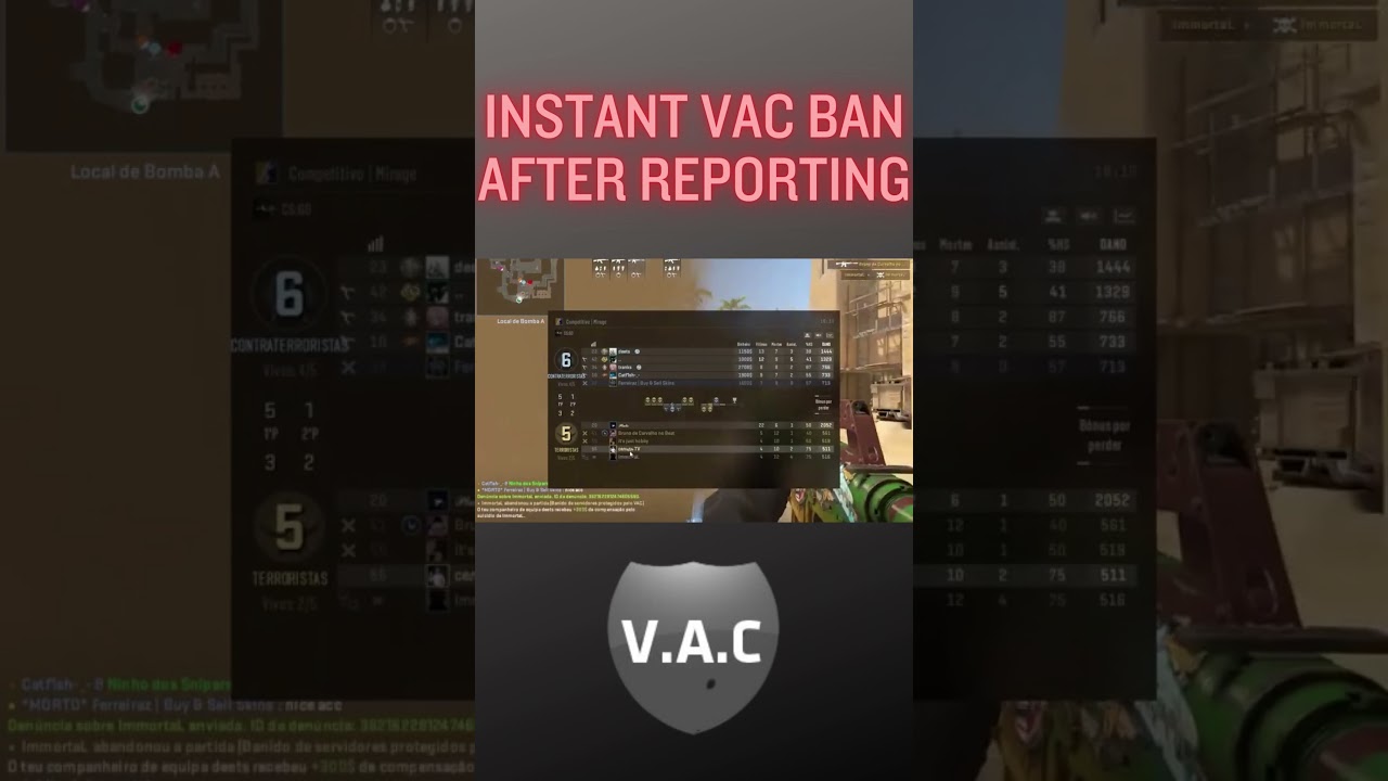 CS 2 VAC Live Ban