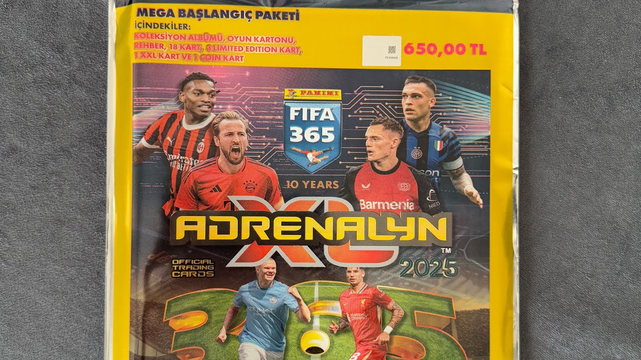 #3 Fifa 365 Panini Adrenalyn XL 2025 Mega Başlangıç Paket Açılışı