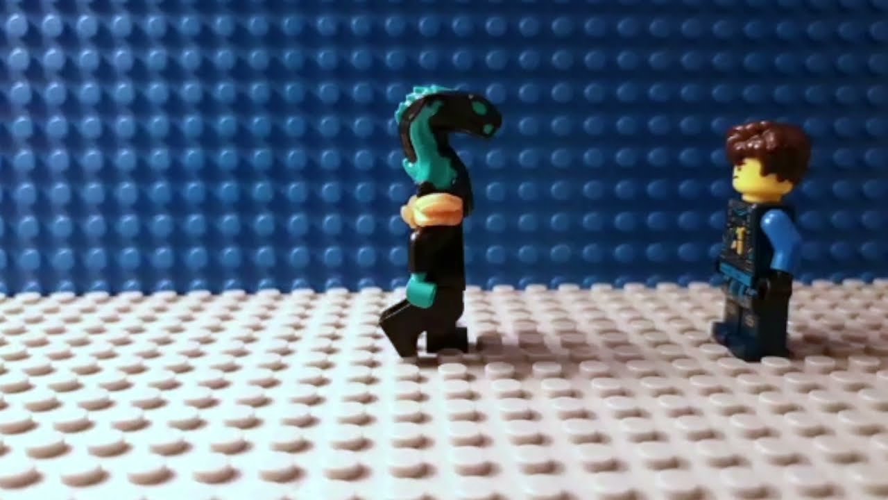 Lego Ninjago Jay vs Maaray Guard | Stop motion Animation Test
