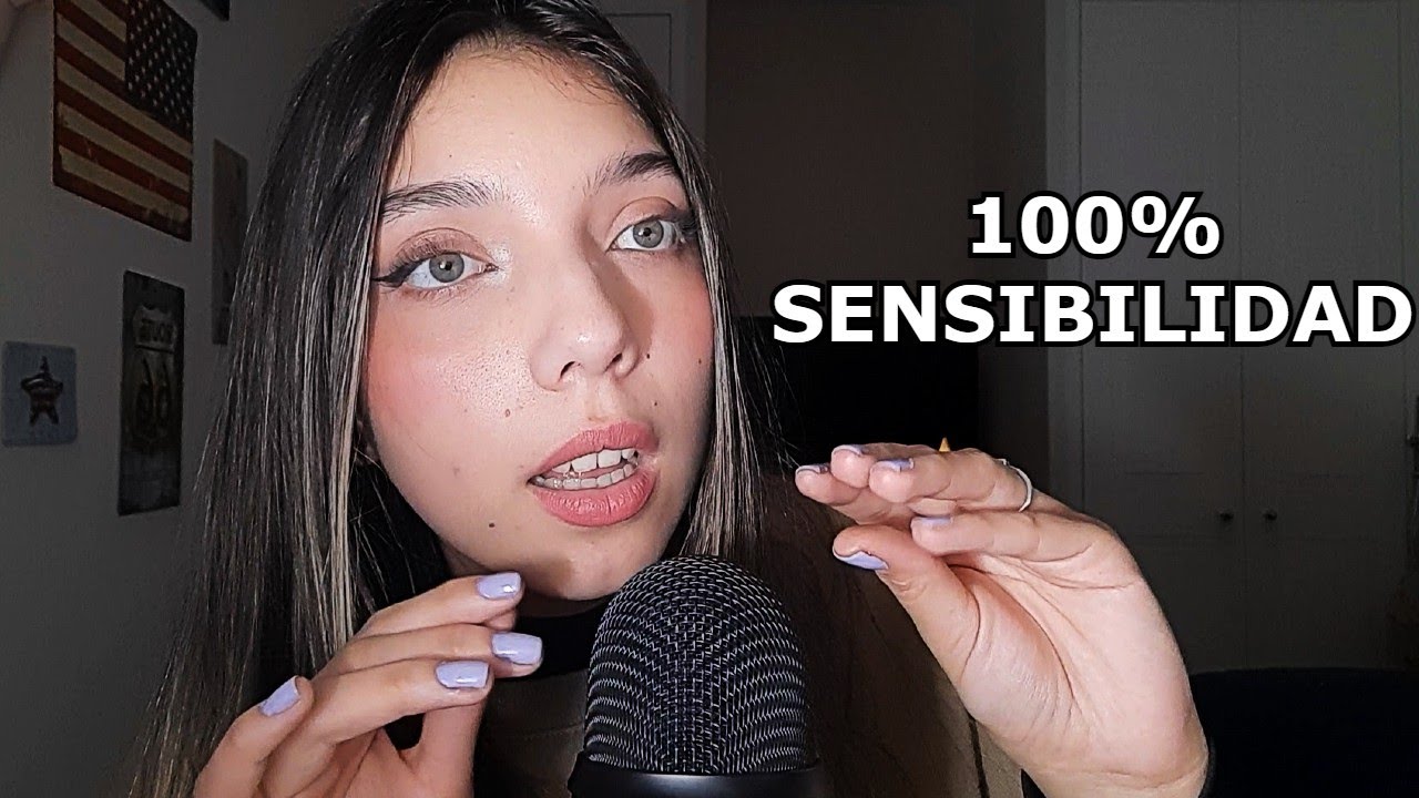 ASMR 110% DE SENSIBILIDAD PARA QUE SIENTAS LOS MOUTH SOUNDS MÁS INTENSOS | Asmr en Español