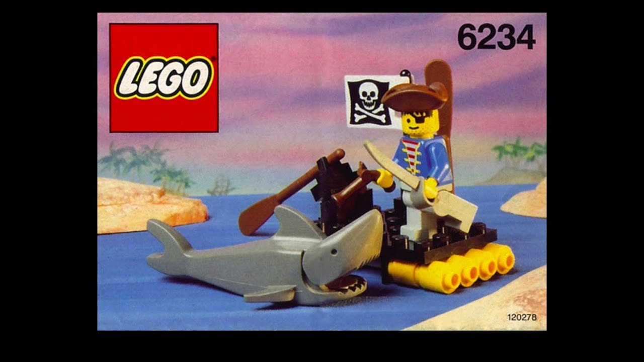 LEGO 6234 Renegade's Raft (Speed Build)