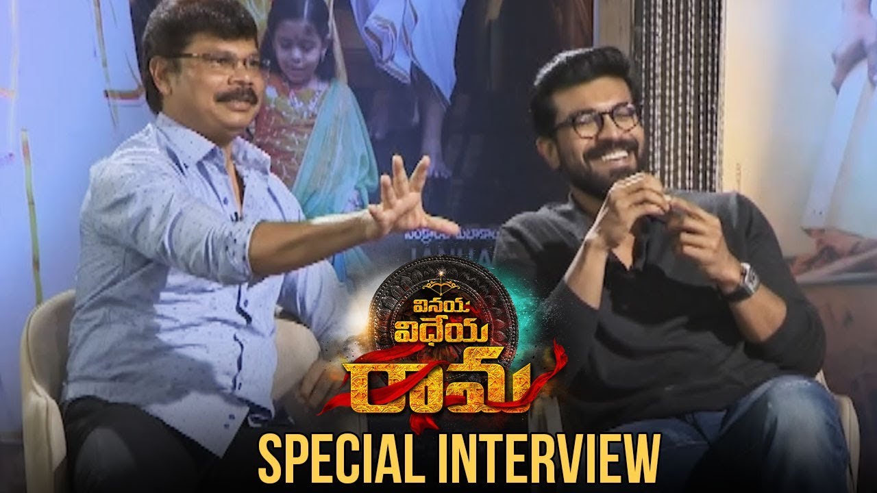 Ram Charan and Boyapati Srinu Special Interview About Vinaya Vidheya Rama | Manastars