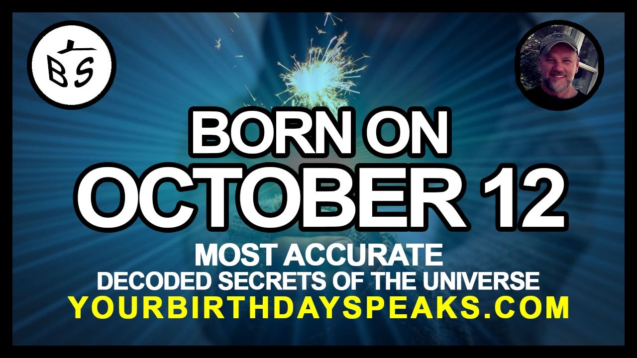 Born on October 12 | Numerology and Astrology Analysis