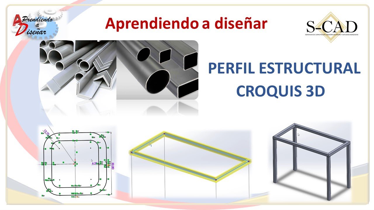 CROQUIS 3D Y PIEZAS SOLDADAS