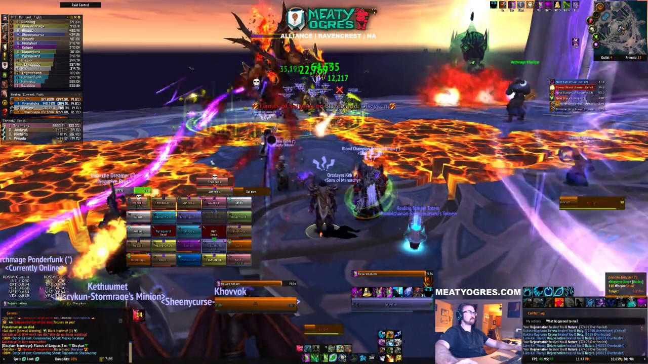 Gul'dan Kill, Healer POV