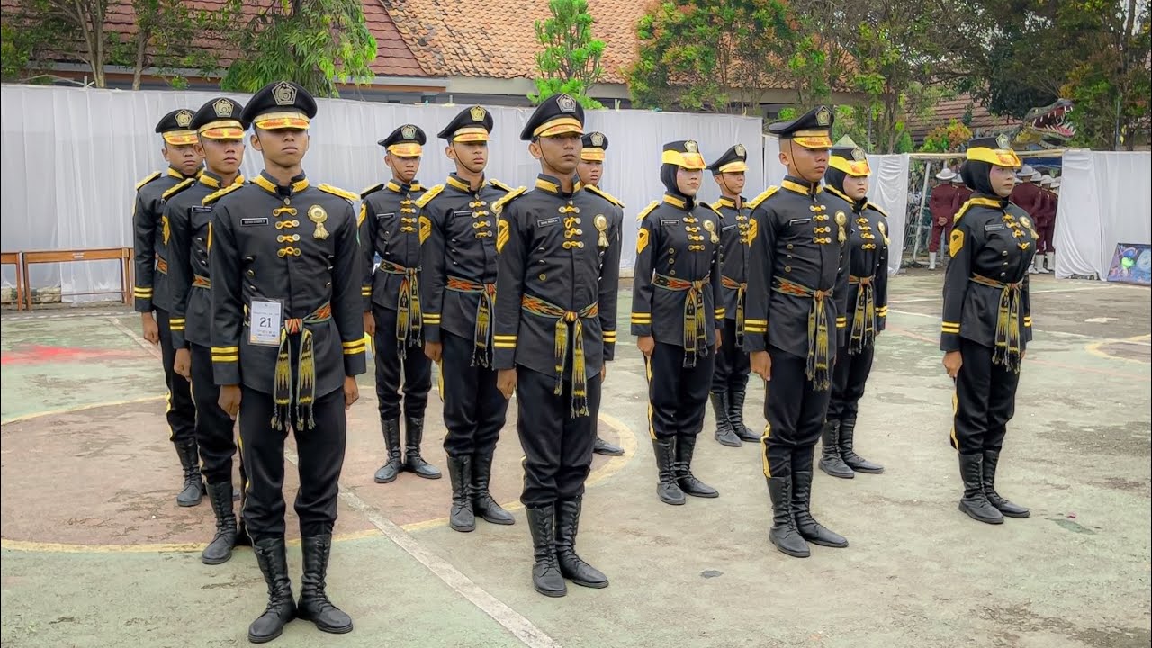 MERINDING! PASKIBRA SMKN 1 CIKAUM SUBANG LKBB KI BUYUT PERAHU SEASON 2