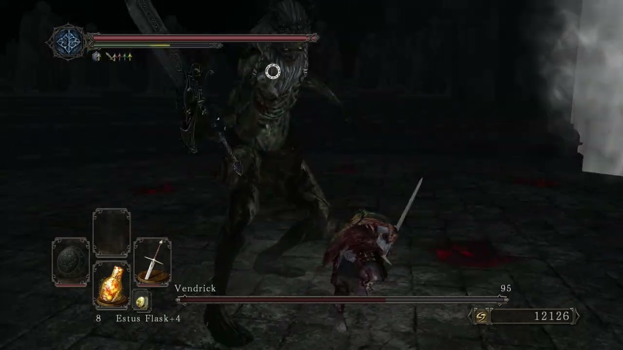 DS2 Strafing Vendrick For 6 Minutes (No Hit)