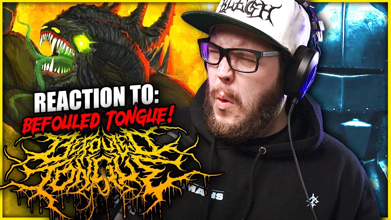BEAUTIFUL SOUNDING DEATHCORE! Befouled Tongue - The Withering Lands (Reaction)