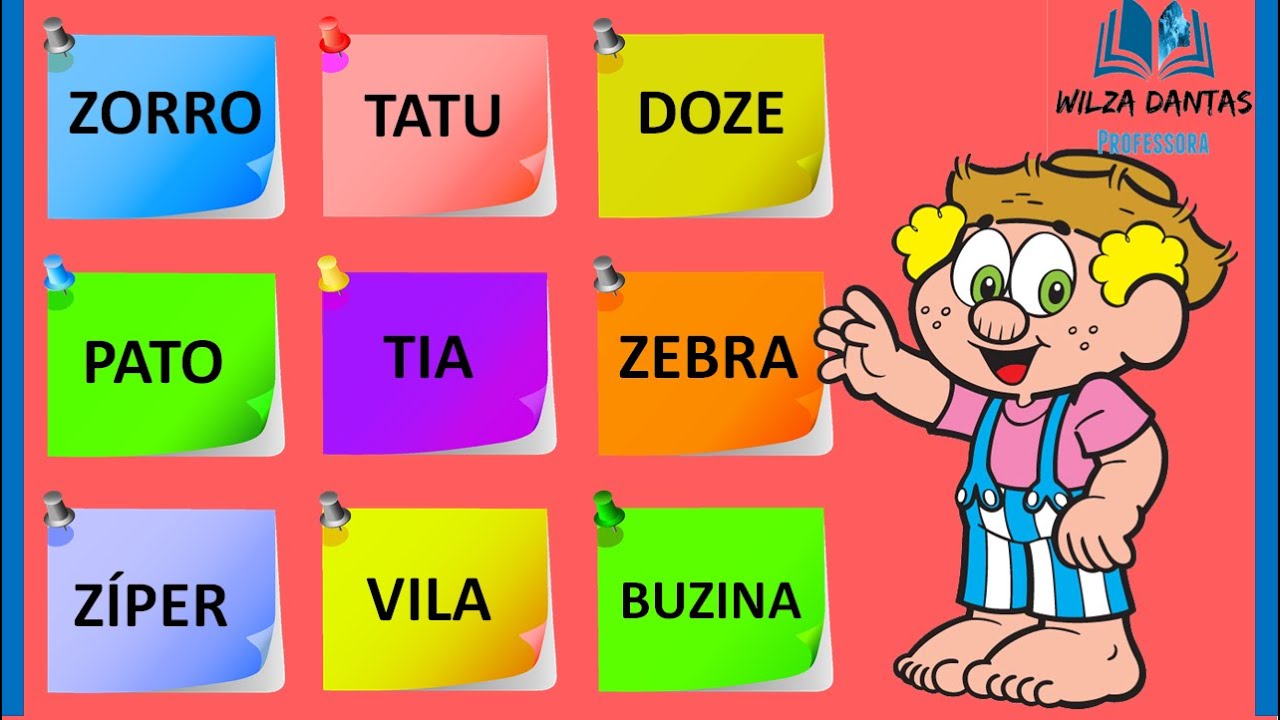 Letra Z / ZA ZE ZI ZO ZU - Alfabetização