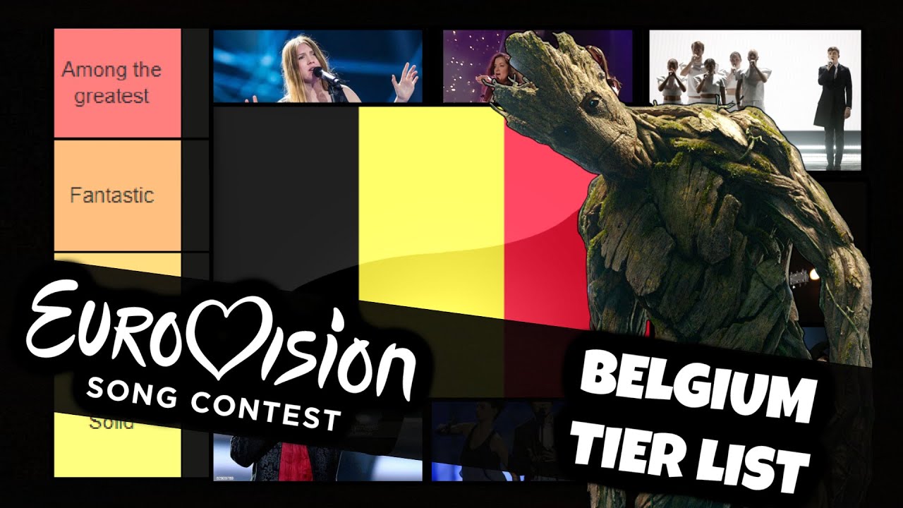 Ranking entries from Belgium in Eurovision (1993-2022)