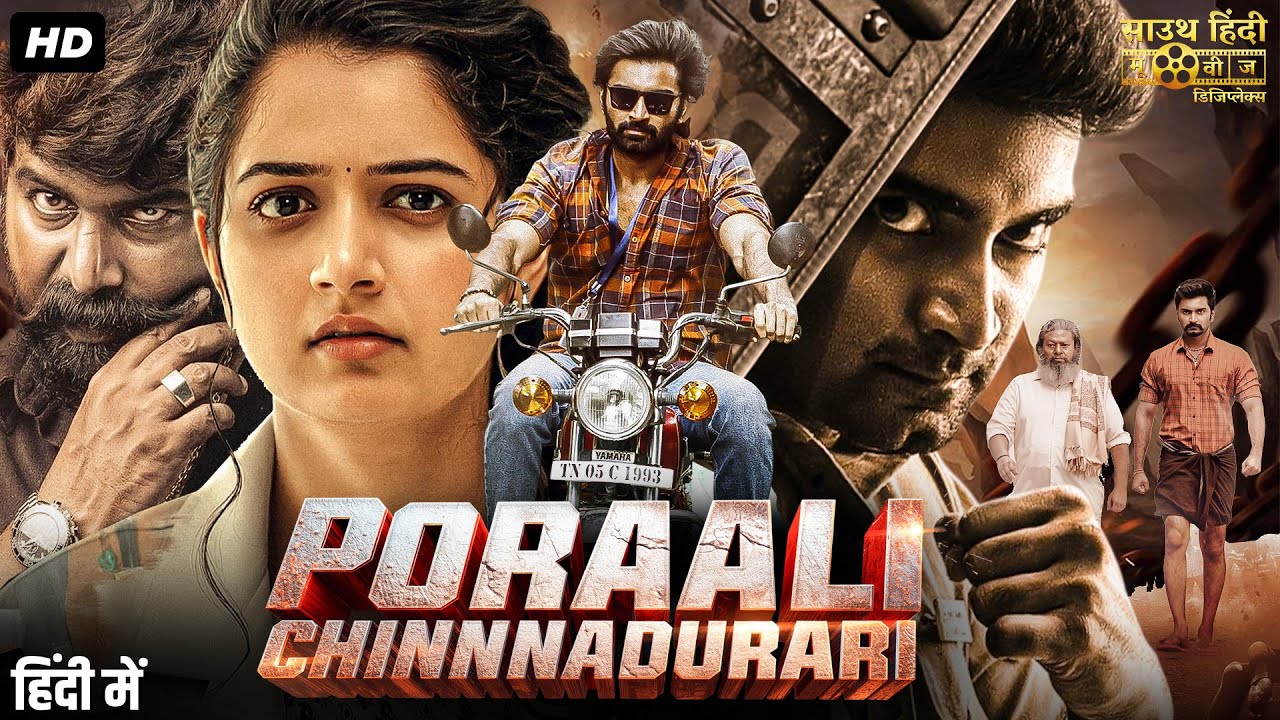 PORAALI CHINNADURAI - Hindi Dubbed Full Movie | Atharvaa, Ashika Ranganath, Rajkiran | Action Movie