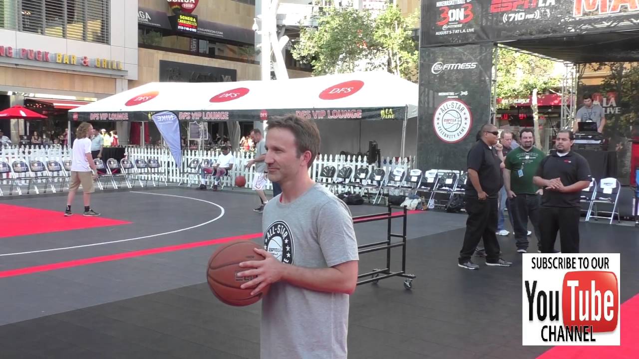 Breckin Meyer at the 8th Annual Nike Basketball 3ON3 Tournament at Microsoft Square at Los Angeles